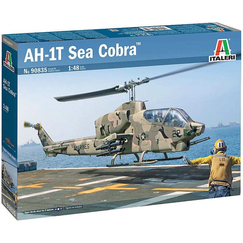 Italeri 1/48 AH-1T Sea Cobra Plastic Model Kit [90835]