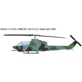 Italeri 1/48 AH-1T Sea Cobra Plastic Model Kit [90835]