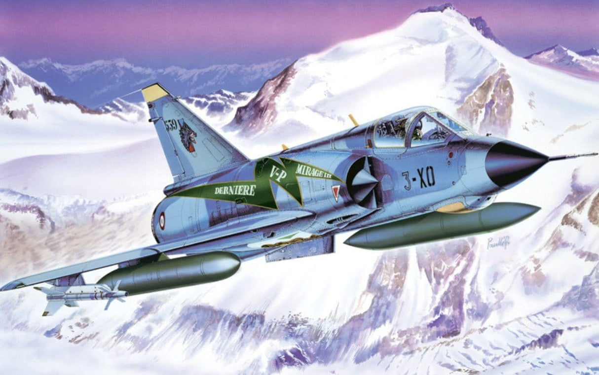 Italeri 1/48 Mirage III E Plastic Model Kit [2816S] - Hobbytech Toys