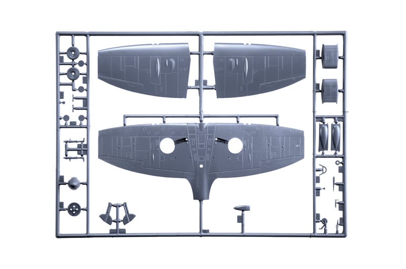 Italeri 1/48 Spitfire Mk. IX Aces Plastic Model Kit