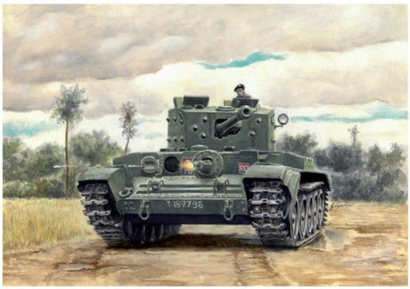 Italeri 1/56 Cromwell Mk.IV Plastic Model Kit [25754] - Hobbytech Toys
