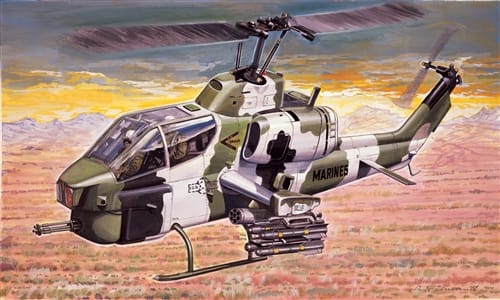 Italeri 1/72 AH-1W Super Cobra model kit 90160