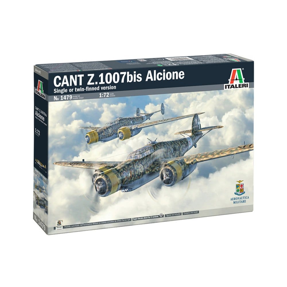 Italeri 1/72 CANT Z.1007 Alcione Plastic Model Kit