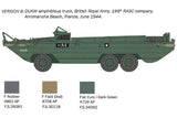 Italeri 1/72 DUKW Amphibious Truck D - Day 80th Anniversary Plastic Model Kit [7022] - Hobbytech Toys