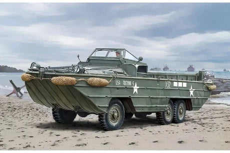 Italeri 1/72 DUKW Amphibious Truck D - Day 80th Anniversary Plastic Model Kit [7022] - Hobbytech Toys