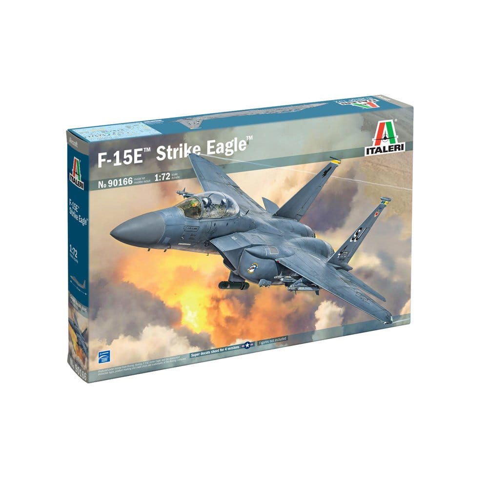 Italeri 1/72 F-15E Strike Eagle Plastic Model Kit [90166]