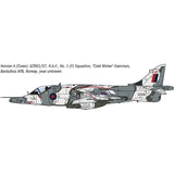 Italeri 1/72 Harrier Gr.3 Winter Camo Plastic Model Kit [91278]