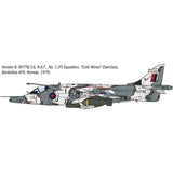 Italeri 1/72 Harrier Gr.3 Winter Camo Plastic Model Kit [91278]