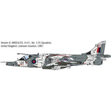 Italeri 1/72 Harrier Gr.3 Winter Camo Plastic Model Kit [91278]