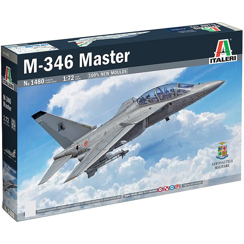 Italeri 1/72 M-346 Master Plastic Model Kit [1480S]