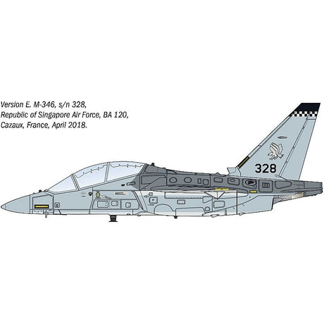 Italeri 1/72 M-346 Master Plastic Model Kit [1480S]