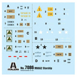 Italeri 1/72 M60A2 Plastic Model Kit [7086S]