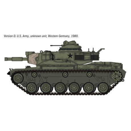 Italeri 1/72 M60A2 Plastic Model Kit [7086S]