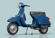 Italeri 1/9 Vespa PX 125/150 1978 Plastic Model Kit 4645