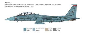 Italeri 2803S 1/48 F-15E Strike Eagle Plastic Model Kit - Hobbytech Toys