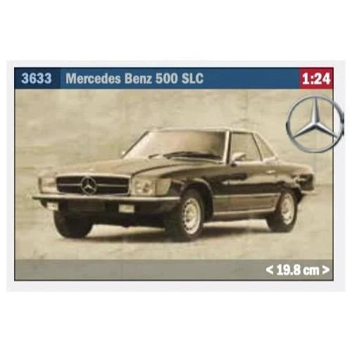 Italeri 3633 1/24 Mercedes 500 SLC Plastic Model Kit - Hobbytech Toys