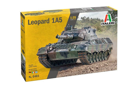 Italeri 6481S 1/35 Leopard 1A5 Plastic Model Kit - Hobbytech Toys
