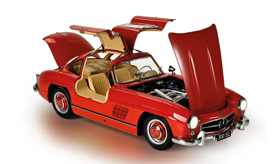 IXO Collections 1/8 Mercedes-Benz 300 SL (Red) Full Kit