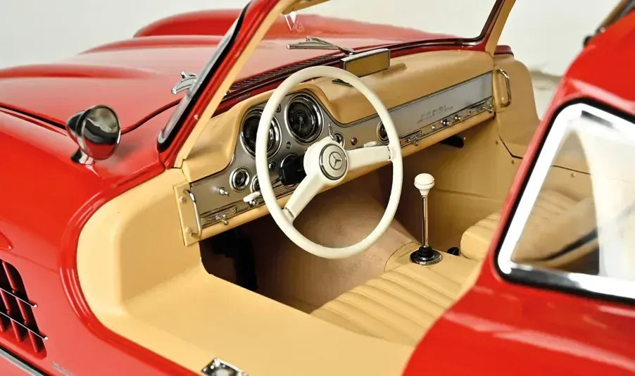 IXO Collections 1/8 Mercedes-Benz 300 SL (Red) Full Kit