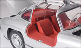 IXO Collections 1/8 Mercedes-Benz 300 SL (Silver) Full Kit