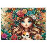 JaCaRou Blossom Companions 1000pc Jigsaw Puzzle - Hobbytech Toys