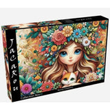 JaCaRou Blossom Companions 1000pc Jigsaw Puzzle - Hobbytech Toys