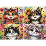 JaCaRou Cat - Titude Squad 1000pc Jigsaw Puzzle - Hobbytech Toys