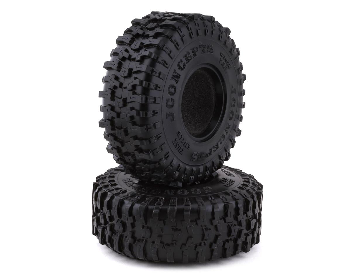 JConcepts Tusk 1.9" Performance Class 2 All Terrain Crawler Tires (2) (Green) - Hobbytech Toys