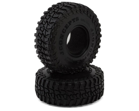 JConcepts Rock Block 1.9" 1/10 Rock Crawler Tires (4.75" - Class 2) (Green) (2) - Hobbytech Toys