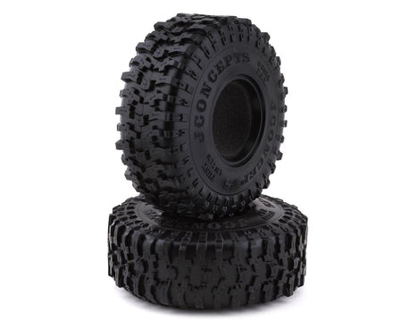 JConcepts Tusk 1.9" Performance Class 2 All Terrain Crawler Tires (2) (Green) - Hobbytech Toys
