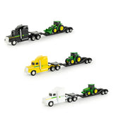 John Deere 1/64 Farm Semi Truck & Trailer - Assorted (1)