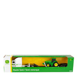 John Deere 1/64 Farm Semi Truck & Trailer - Assorted (1)