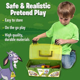 John Deere 18 Piece Deluxe Toy Tool Box