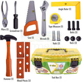 John Deere 18 Piece Deluxe Toy Tool Box