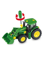 John Deere 6215R Buildable Tractor With Front Loader Toy