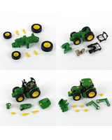 John Deere 6215R Buildable Tractor With Front Loader Toy