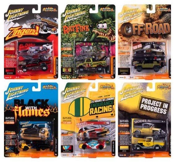 Johnny Lightning 1/64 2023 R2 Street Freaks Assorted (1pc)** - Hobbytech Toys