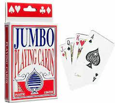 Jumbo Playing Cards** - Hobbytech Toys
