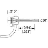 Kadee #120 HO Scale SBE Bottom Shelf WhiskerÂ® Metal Couplers with Gearboxes - Medium (9/32") Centerset Shank - Hobbytech Toys