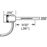 Kadee #148 - 50 HO Scale Bulk Pack - 50 pair 148 WhiskerÂ® Metal Couplers - Medium (9/32") Centerset Shank - Hobbytech Toys