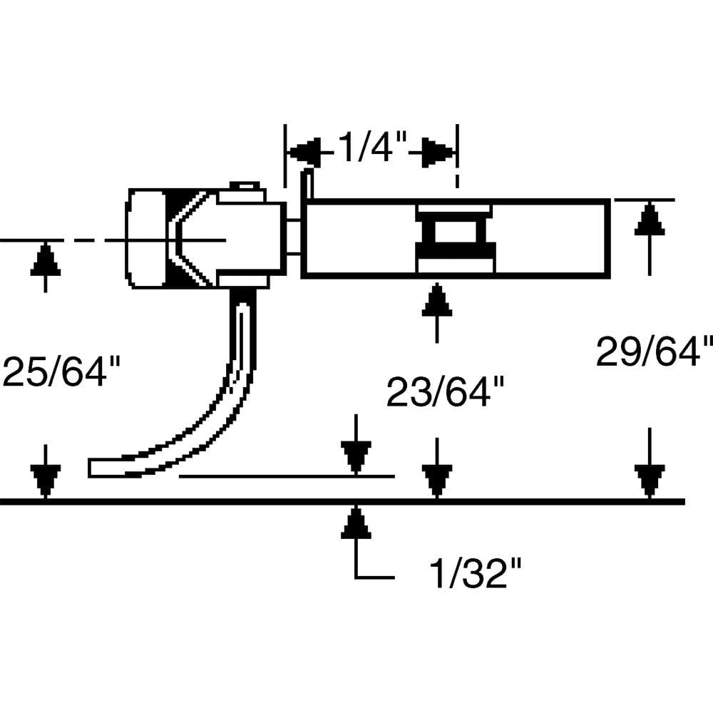 Kadee #23 HO Scale 20 - Series Plastic Couplers with Gearboxes - Short (1/4") Centerset Shank - Hobbytech Toys