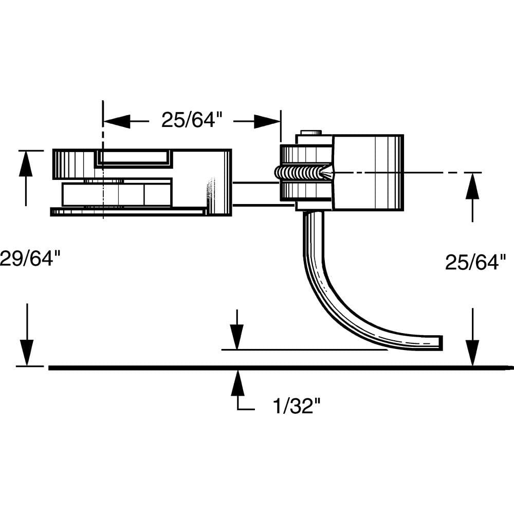 Kadee #31 HO Scale 30 - Series Plastic Couplers with Gearboxes - Long (25/64") Underset Shank - Hobbytech Toys