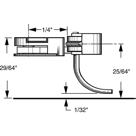 Kadee #34 HO Scale 30-Series Plastic Couplers with Gearboxes - Short (1/4") Underset Shank - Hobbytech Toys