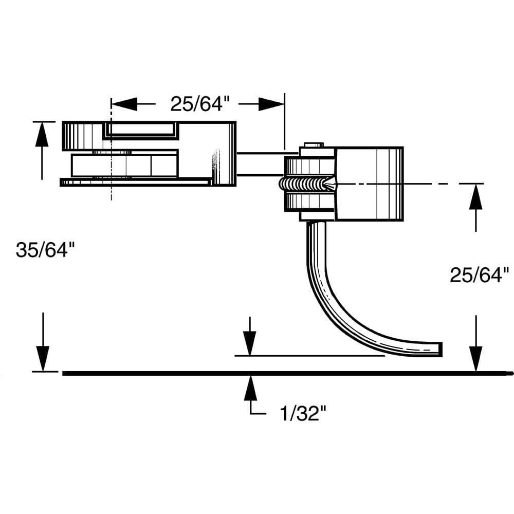 Kadee #39 HO Scale 30-Series Plastic Couplers with Gearboxes - Long (25/64") Overset Shank - Hobbytech Toys