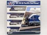 Kato N Amtrak SC-44 & Amtrak Pacific Surfliner 4 Unit B [KAT106-9001-1]