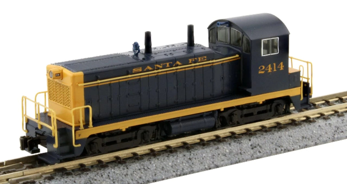 Kato N Scale EMD NW2 AT&SF #2414 w/ Preintsalled DCC [KAT176-4376-DCC]