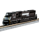 Kato N Scale EMD SD70M with Standard Flat Radiators - Standard DC - Norfolk Southern #2581