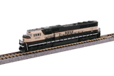 Kato N Scale EMD SD70MAC w/Cab Headlight - Standard DC - Burlington Northern Santa Fe #9799