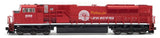 Kato N Scale EMD SD90/43MAC CP 9159 Pulling for United Way