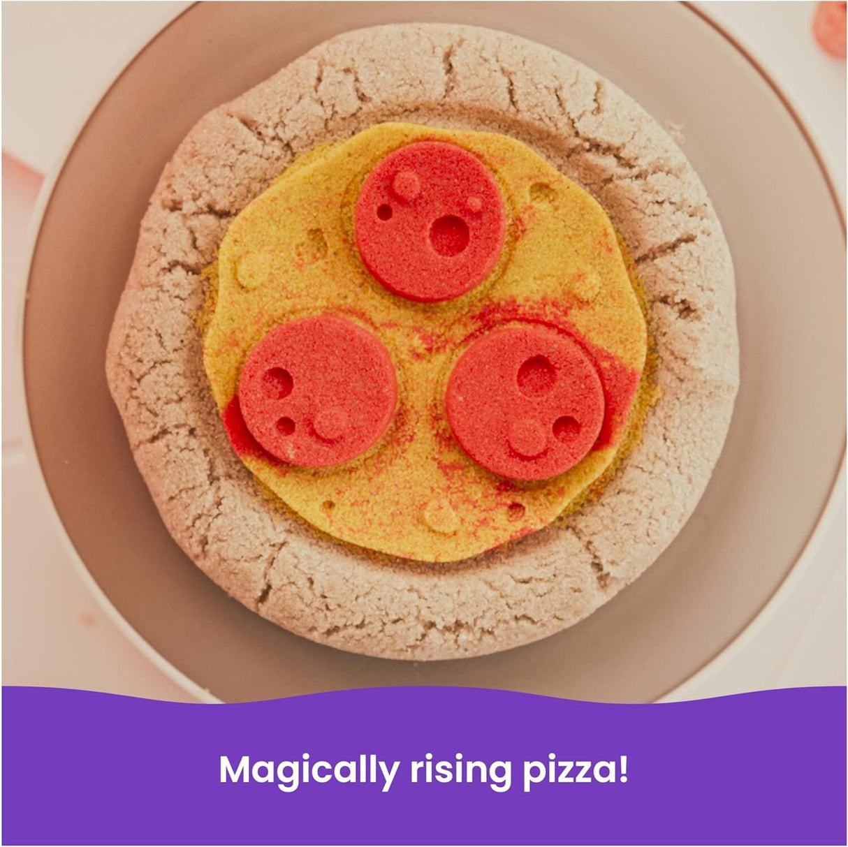 Kinetic Sand Squish Pizza Playset